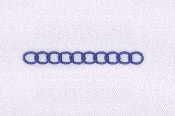Chain Blue Border: A Designer’s Review for Small Business Merch