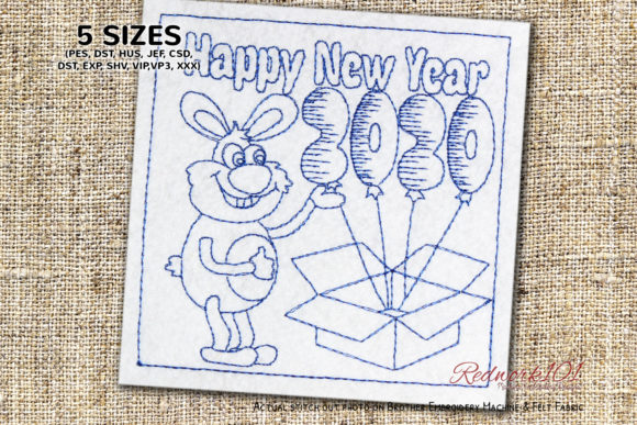 Cute Bunny Rabbit with 2020 Balloons Review