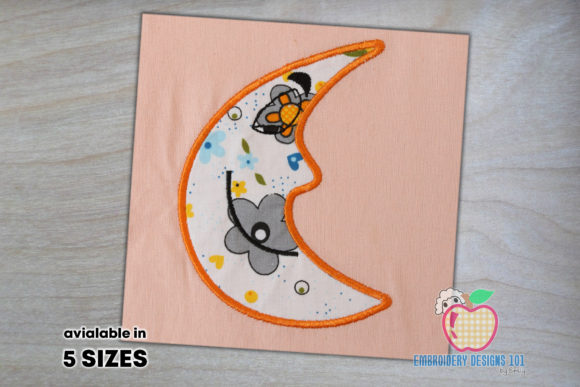 Moon Applique Pattern Review for Small Business Merch