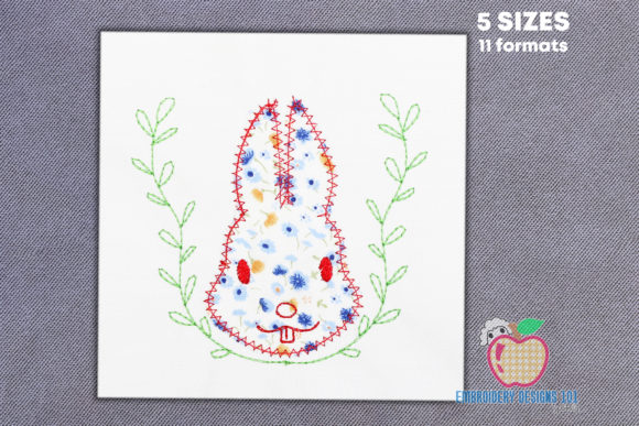 Review: Face of Easter Bunny with the Swirl Design