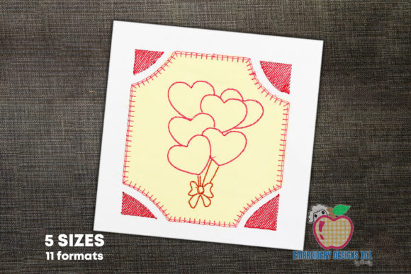 Review: Heart Shape Balloons with Bow Applique