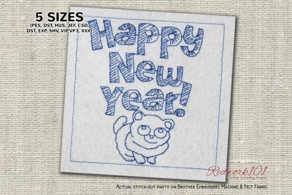 Review: New Year Celebration with Cute Puppy Design