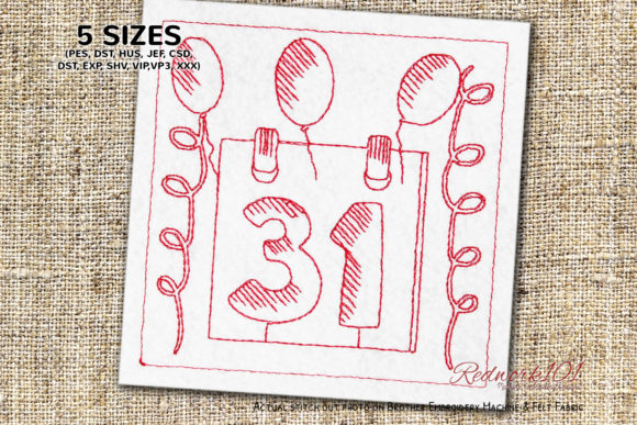 Reviewing the 31st New Year Lineart Design for Boutique Sweatshirts