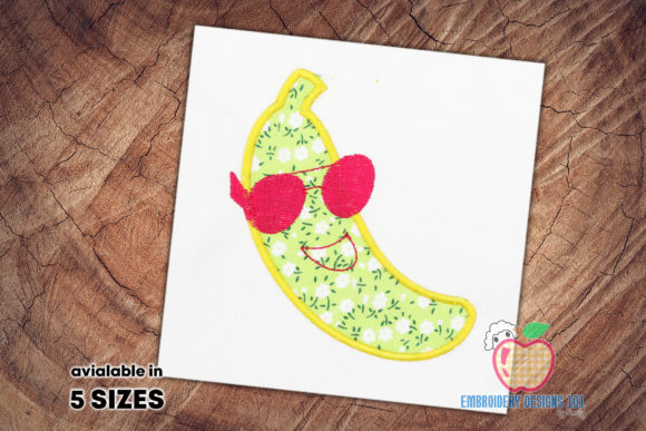Reviewing the Banana with Pink Sunglasses Applique