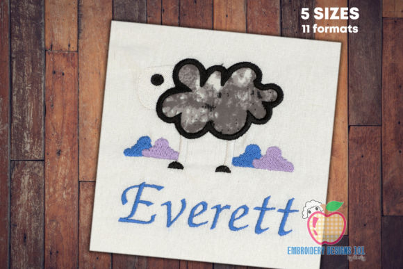 Reviewing the Cartoon Sheep Applique for Etsy Shops