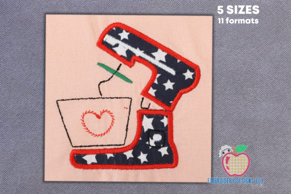 Reviewing the Kitchen Mixer Applique Design